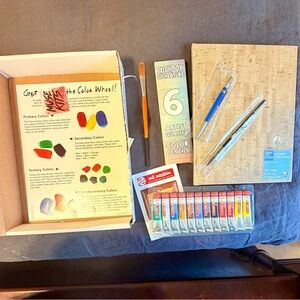 Misc. Unused art supplies.